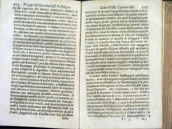 Viaggi orientali del reuerendiss. p. Filippo della SS. Trinità Generale de' Carmelitani scalzi. Da lui composti nella lingua latina e nuouamente tradotti nell'italiana da vn padre del medesimo ordine. Ne' quali si descriuono varij successi, molti regni dell'Oriente, monti, mari, e fiumi, la successione de' prencipi dominanti, i popoli christiani & infedeli che stanno in quelle parti. ... Con alcune cose di nuouo aggiunte per consiglio dell'autore