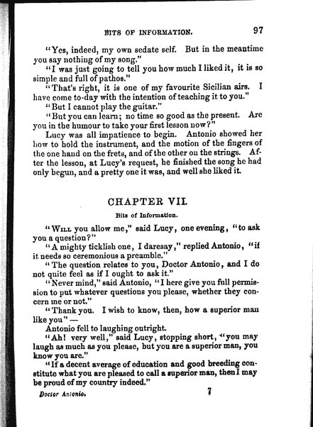 Doctor Antonio / John Ruffini