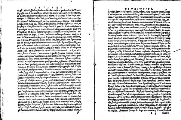 [Delle lettere di principi, le quali o si scriuono da principi, o a principi, o ragionano di principi. Libro primo [-terzo]. Di nuouo ricorrette, et secondo l'ordine de' tempi accomodate] 1