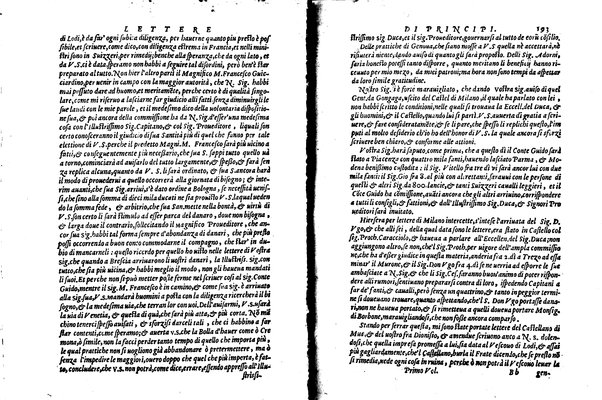 [Delle lettere di principi, le quali o si scriuono da principi, o a principi, o ragionano di principi. Libro primo [-terzo]. Di nuouo ricorrette, et secondo l'ordine de' tempi accomodate] 1