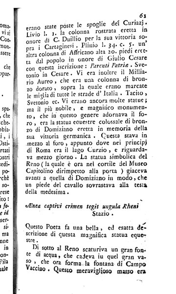 L'antiquario o sia La guida de' forestieri pel giro delle antichità di Roma di Angelo Dalmazzoni antiquario