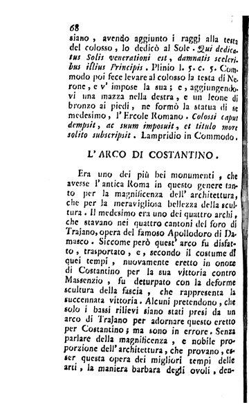 L'antiquario o sia La guida de' forestieri pel giro delle antichità di Roma di Angelo Dalmazzoni antiquario