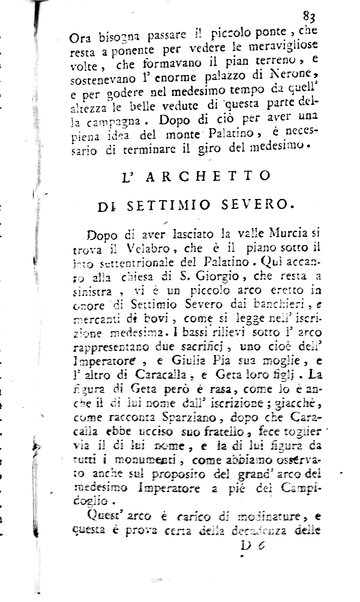L'antiquario o sia La guida de' forestieri pel giro delle antichità di Roma di Angelo Dalmazzoni antiquario