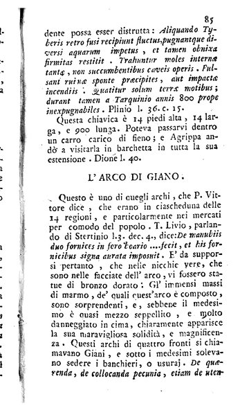 L'antiquario o sia La guida de' forestieri pel giro delle antichità di Roma di Angelo Dalmazzoni antiquario