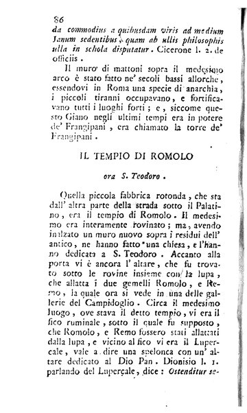 L'antiquario o sia La guida de' forestieri pel giro delle antichità di Roma di Angelo Dalmazzoni antiquario