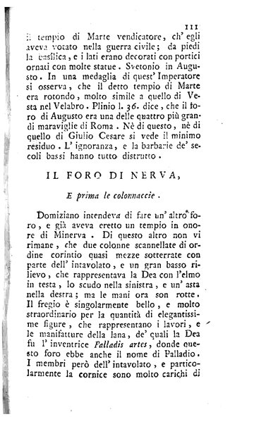 L'antiquario o sia La guida de' forestieri pel giro delle antichità di Roma di Angelo Dalmazzoni antiquario