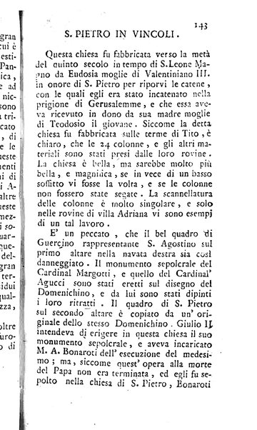 L'antiquario o sia La guida de' forestieri pel giro delle antichità di Roma di Angelo Dalmazzoni antiquario