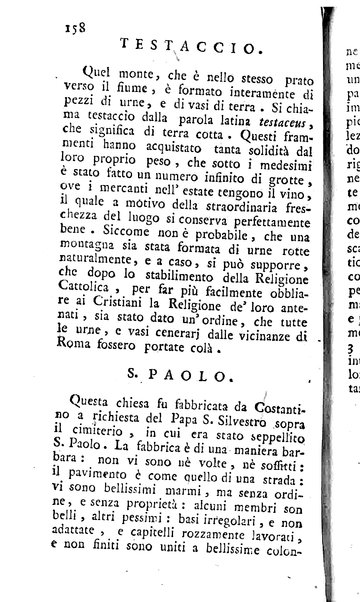 L'antiquario o sia La guida de' forestieri pel giro delle antichità di Roma di Angelo Dalmazzoni antiquario