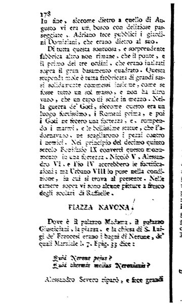 L'antiquario o sia La guida de' forestieri pel giro delle antichità di Roma di Angelo Dalmazzoni antiquario