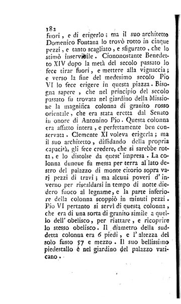 L'antiquario o sia La guida de' forestieri pel giro delle antichità di Roma di Angelo Dalmazzoni antiquario