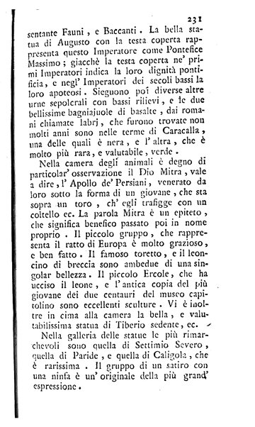 L'antiquario o sia La guida de' forestieri pel giro delle antichità di Roma di Angelo Dalmazzoni antiquario