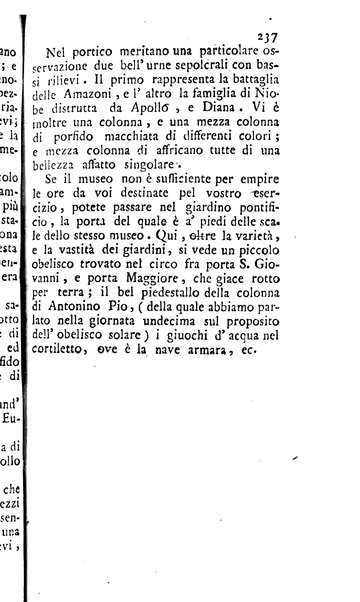 L'antiquario o sia La guida de' forestieri pel giro delle antichità di Roma di Angelo Dalmazzoni antiquario