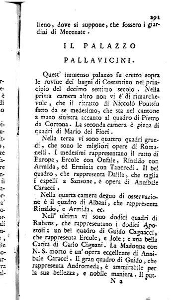 L'antiquario o sia La guida de' forestieri pel giro delle antichità di Roma di Angelo Dalmazzoni antiquario