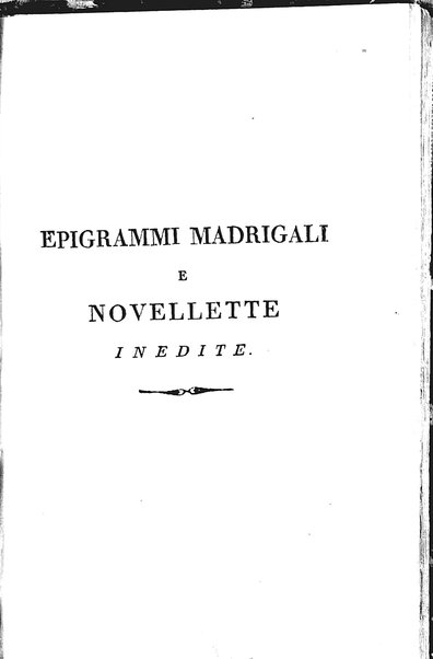 Opere poetiche del D. Filippo Pananti contenente gli epigrammi editi e inediti ed i varj suoi poemetti