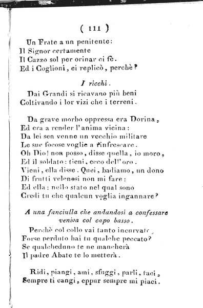 Opere poetiche del D. Filippo Pananti contenente gli epigrammi editi e inediti ed i varj suoi poemetti