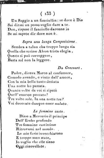 Opere poetiche del D. Filippo Pananti contenente gli epigrammi editi e inediti ed i varj suoi poemetti