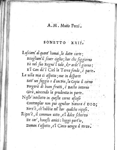 Alceo fauola pescatoria di Antonio Ongaro. Recitata in Nettuno Castello de' signori Colonnesi: et non più posta in luce. ...