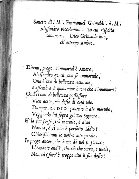 Alceo fauola pescatoria di Antonio Ongaro. Recitata in Nettuno Castello de' signori Colonnesi: et non più posta in luce. ...