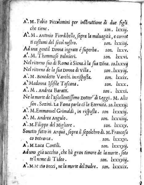 Alceo fauola pescatoria di Antonio Ongaro. Recitata in Nettuno Castello de' signori Colonnesi: et non più posta in luce. ...