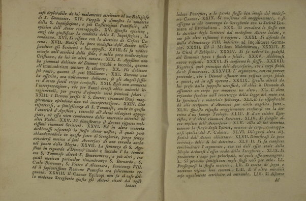 Animavversioni critiche sopra il notturno congresso delle lammie, per modo di lettera indiritte ad un letterato. S'aggiugne il Discorso del P. Gaar sulla strega d'Erbipoli, la Risposta delle stesso alle Note, il Ragguaglio sulla strega di Salisburgo e il Compendio storico della stregheria