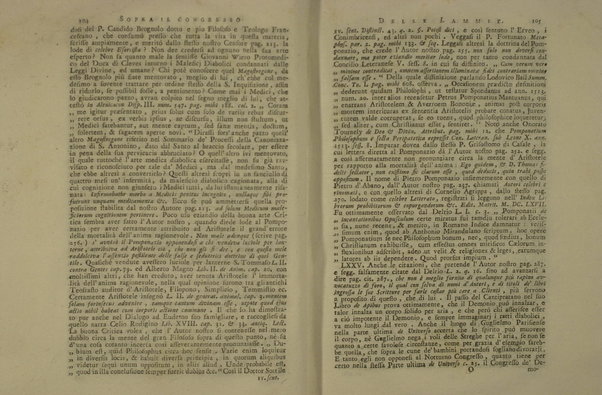 Animavversioni critiche sopra il notturno congresso delle lammie, per modo di lettera indiritte ad un letterato. S'aggiugne il Discorso del P. Gaar sulla strega d'Erbipoli, la Risposta delle stesso alle Note, il Ragguaglio sulla strega di Salisburgo e il Compendio storico della stregheria