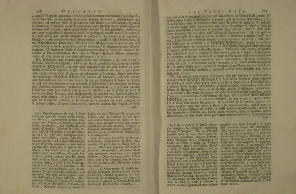 Animavversioni critiche sopra il notturno congresso delle lammie, per modo di lettera indiritte ad un letterato. S'aggiugne il Discorso del P. Gaar sulla strega d'Erbipoli, la Risposta delle stesso alle Note, il Ragguaglio sulla strega di Salisburgo e il Compendio storico della stregheria