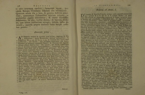 Animavversioni critiche sopra il notturno congresso delle lammie, per modo di lettera indiritte ad un letterato. S'aggiugne il Discorso del P. Gaar sulla strega d'Erbipoli, la Risposta delle stesso alle Note, il Ragguaglio sulla strega di Salisburgo e il Compendio storico della stregheria