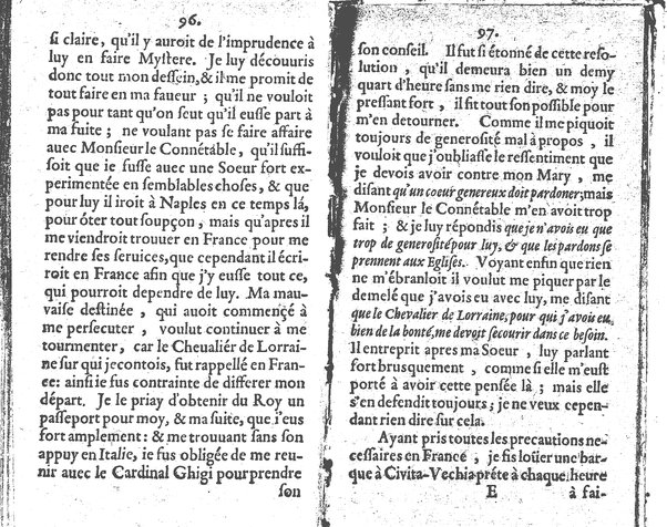 Les Memoires de M. L. P. M. M. Colonne g. connétable du Royaume de Naples