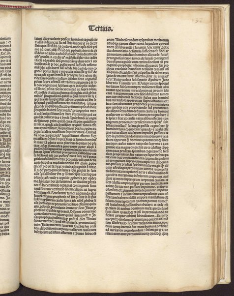 Diuinum opus errores in omnes gentilium atque hereticorum: christianam fidem suis argumentis impugnantium: Diui Thome acquinatis ordinis predicatorum. Petrus Cantianus venetus: theologus patauinus: eiusdem professionis religiosus emendauit: castigauitque