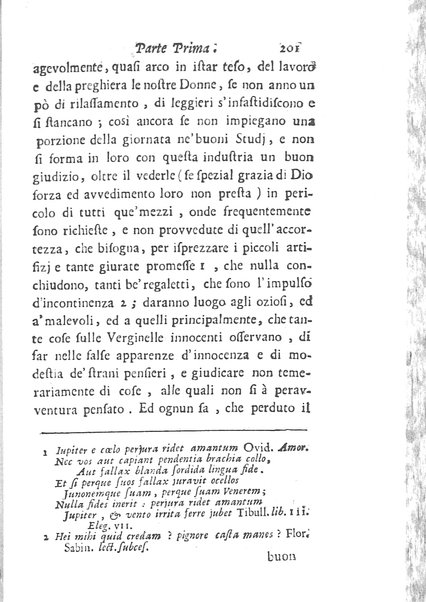 [Trattato degli studj delle donne, in due parti diviso, opera d'un'Accademico Intronato, dedicata a sua eccellenza la N.D. procuratessa Lisabetta Cornara Foscarini. Parte prima [-seconda]] 1