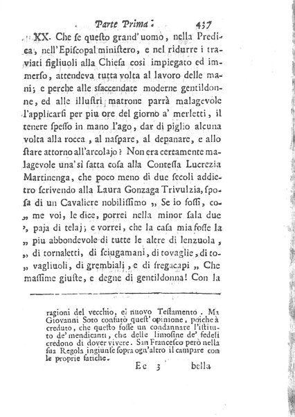 [Trattato degli studj delle donne, in due parti diviso, opera d'un'Accademico Intronato, dedicata a sua eccellenza la N.D. procuratessa Lisabetta Cornara Foscarini. Parte prima [-seconda]] 1