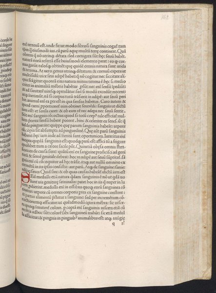 Finiunt libri de animalibus Aristotelis interprete Theodoro Gaze v. clarissimo: quos Ludouicus podocatharus Cyprius ex archetypo ipsius Theodori fideliter & diligenter auscultauit: & formulis imprimi curauit