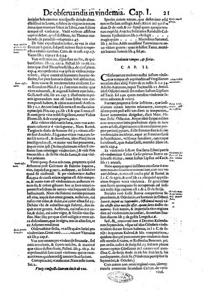 Tractatus de vinea, vindemia, et vino. Prospero Rendella Monopolitano I.C. celeberrimo authore. In quo quae ad vineae tutelam & culturam, vindemiae opus, vinitoris documenta pertinent; ac plures quaestiones, & leges, animaduertuntur, & dilucidè explicantur. Nec non vini genera plurima ac de vini commercio et vsu solerti cura proponuntur.... Cum indice capitum, & rerum notatu dignarum, quae in opere continentur