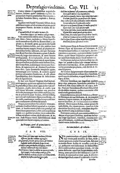 Tractatus de vinea, vindemia, et vino. Prospero Rendella Monopolitano I.C. celeberrimo authore. In quo quae ad vineae tutelam & culturam, vindemiae opus, vinitoris documenta pertinent; ac plures quaestiones, & leges, animaduertuntur, & dilucidè explicantur. Nec non vini genera plurima ac de vini commercio et vsu solerti cura proponuntur.... Cum indice capitum, & rerum notatu dignarum, quae in opere continentur