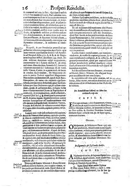 Tractatus de vinea, vindemia, et vino. Prospero Rendella Monopolitano I.C. celeberrimo authore. In quo quae ad vineae tutelam & culturam, vindemiae opus, vinitoris documenta pertinent; ac plures quaestiones, & leges, animaduertuntur, & dilucidè explicantur. Nec non vini genera plurima ac de vini commercio et vsu solerti cura proponuntur.... Cum indice capitum, & rerum notatu dignarum, quae in opere continentur