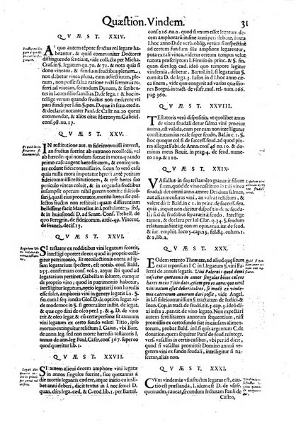 Tractatus de vinea, vindemia, et vino. Prospero Rendella Monopolitano I.C. celeberrimo authore. In quo quae ad vineae tutelam & culturam, vindemiae opus, vinitoris documenta pertinent; ac plures quaestiones, & leges, animaduertuntur, & dilucidè explicantur. Nec non vini genera plurima ac de vini commercio et vsu solerti cura proponuntur.... Cum indice capitum, & rerum notatu dignarum, quae in opere continentur