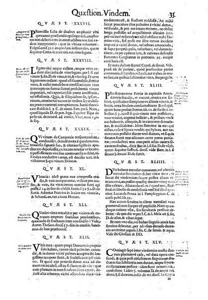 Tractatus de vinea, vindemia, et vino. Prospero Rendella Monopolitano I.C. celeberrimo authore. In quo quae ad vineae tutelam & culturam, vindemiae opus, vinitoris documenta pertinent; ac plures quaestiones, & leges, animaduertuntur, & dilucidè explicantur. Nec non vini genera plurima ac de vini commercio et vsu solerti cura proponuntur.... Cum indice capitum, & rerum notatu dignarum, quae in opere continentur