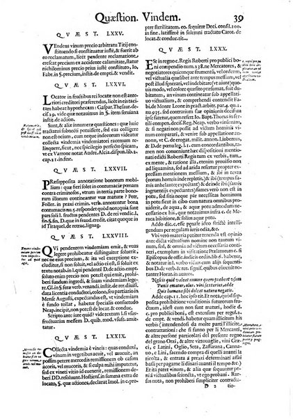 Tractatus de vinea, vindemia, et vino. Prospero Rendella Monopolitano I.C. celeberrimo authore. In quo quae ad vineae tutelam & culturam, vindemiae opus, vinitoris documenta pertinent; ac plures quaestiones, & leges, animaduertuntur, & dilucidè explicantur. Nec non vini genera plurima ac de vini commercio et vsu solerti cura proponuntur.... Cum indice capitum, & rerum notatu dignarum, quae in opere continentur