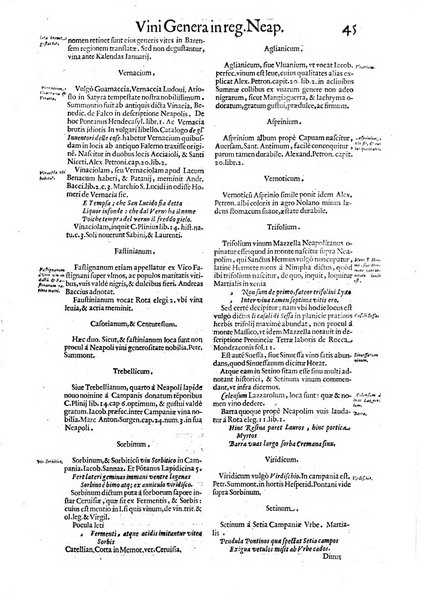 Tractatus de vinea, vindemia, et vino. Prospero Rendella Monopolitano I.C. celeberrimo authore. In quo quae ad vineae tutelam & culturam, vindemiae opus, vinitoris documenta pertinent; ac plures quaestiones, & leges, animaduertuntur, & dilucidè explicantur. Nec non vini genera plurima ac de vini commercio et vsu solerti cura proponuntur.... Cum indice capitum, & rerum notatu dignarum, quae in opere continentur