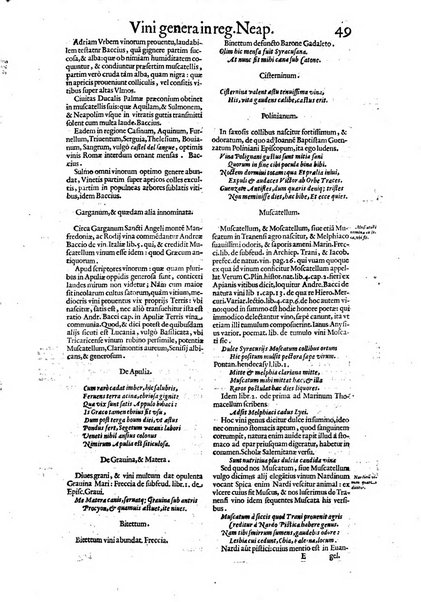 Tractatus de vinea, vindemia, et vino. Prospero Rendella Monopolitano I.C. celeberrimo authore. In quo quae ad vineae tutelam & culturam, vindemiae opus, vinitoris documenta pertinent; ac plures quaestiones, & leges, animaduertuntur, & dilucidè explicantur. Nec non vini genera plurima ac de vini commercio et vsu solerti cura proponuntur.... Cum indice capitum, & rerum notatu dignarum, quae in opere continentur