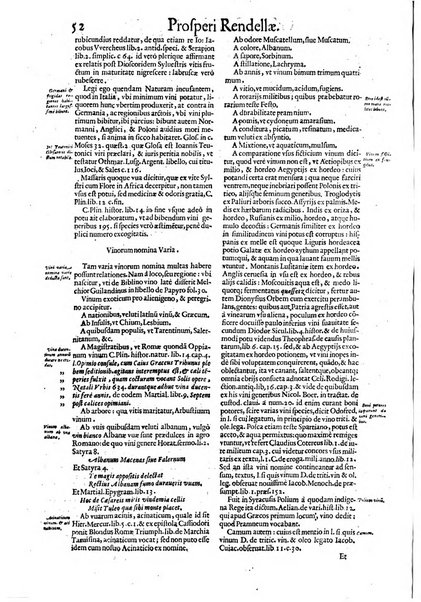 Tractatus de vinea, vindemia, et vino. Prospero Rendella Monopolitano I.C. celeberrimo authore. In quo quae ad vineae tutelam & culturam, vindemiae opus, vinitoris documenta pertinent; ac plures quaestiones, & leges, animaduertuntur, & dilucidè explicantur. Nec non vini genera plurima ac de vini commercio et vsu solerti cura proponuntur.... Cum indice capitum, & rerum notatu dignarum, quae in opere continentur