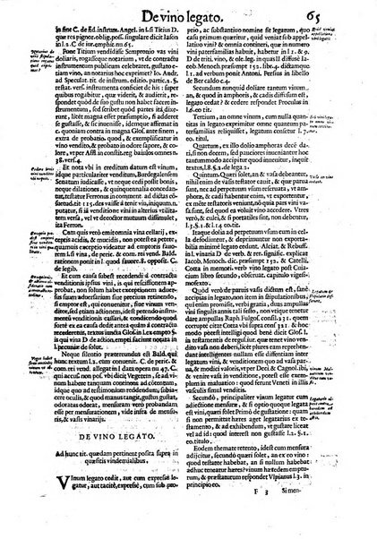 Tractatus de vinea, vindemia, et vino. Prospero Rendella Monopolitano I.C. celeberrimo authore. In quo quae ad vineae tutelam & culturam, vindemiae opus, vinitoris documenta pertinent; ac plures quaestiones, & leges, animaduertuntur, & dilucidè explicantur. Nec non vini genera plurima ac de vini commercio et vsu solerti cura proponuntur.... Cum indice capitum, & rerum notatu dignarum, quae in opere continentur