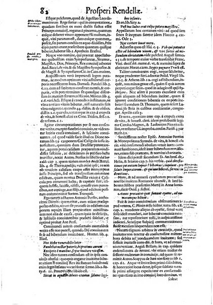 Tractatus de vinea, vindemia, et vino. Prospero Rendella Monopolitano I.C. celeberrimo authore. In quo quae ad vineae tutelam & culturam, vindemiae opus, vinitoris documenta pertinent; ac plures quaestiones, & leges, animaduertuntur, & dilucidè explicantur. Nec non vini genera plurima ac de vini commercio et vsu solerti cura proponuntur.... Cum indice capitum, & rerum notatu dignarum, quae in opere continentur