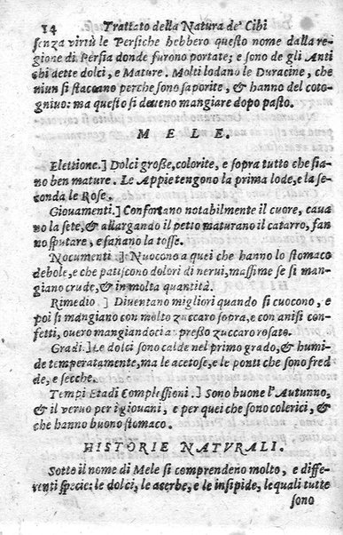 Trattato della natura de' cibi, et del bere, del sig. Baldassarre Pisanelli medico bolognese. ...