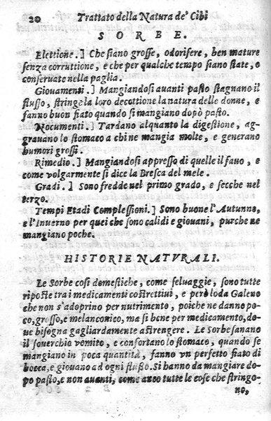 Trattato della natura de' cibi, et del bere, del sig. Baldassarre Pisanelli medico bolognese. ...