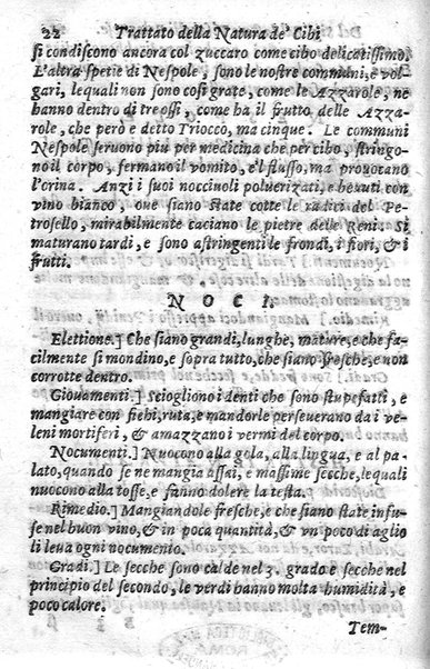 Trattato della natura de' cibi, et del bere, del sig. Baldassarre Pisanelli medico bolognese. ...