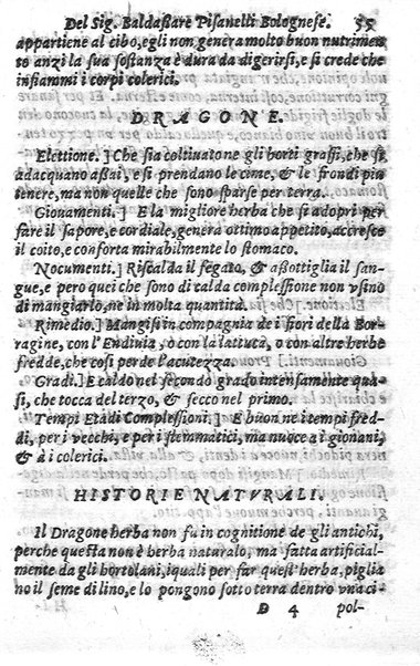 Trattato della natura de' cibi, et del bere, del sig. Baldassarre Pisanelli medico bolognese. ...