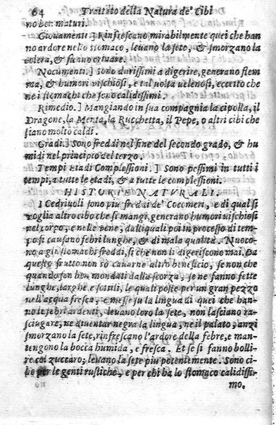 Trattato della natura de' cibi, et del bere, del sig. Baldassarre Pisanelli medico bolognese. ...