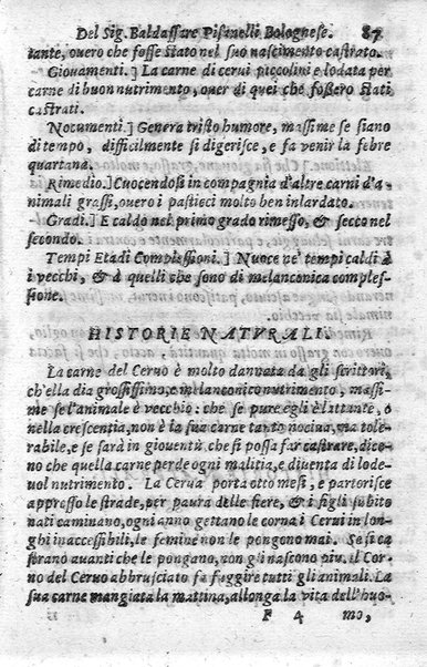 Trattato della natura de' cibi, et del bere, del sig. Baldassarre Pisanelli medico bolognese. ...