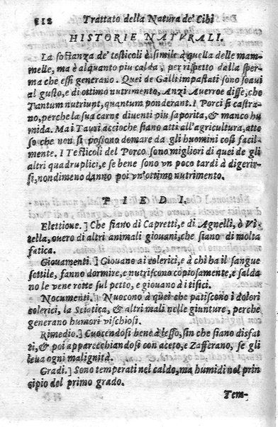 Trattato della natura de' cibi, et del bere, del sig. Baldassarre Pisanelli medico bolognese. ...